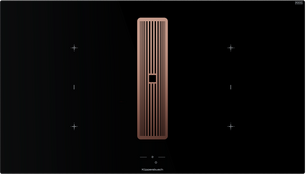 Индукционная варочная поверхность с вытяжкой Kuppersbusch KMI 9850.1 SR-E Copper фото в Казани и Татарстане