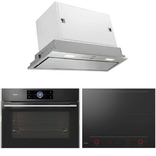 Asko (варочная панель HID654GC + духовой шкаф OCM8478G + вытяжка CC4527S) фото в Казани и Татарстане