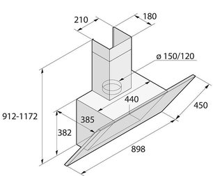 Вытяжка Asko CD4934B фото 2 в Казани и Татарстане