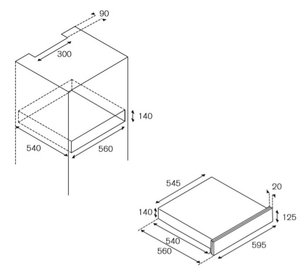 Встраиваемый ящик для подогрева Bertazzoni WD60Z фото 4 в Казани и Татарстане