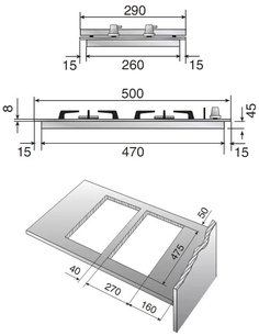 Гриль Ilve H30B/ IX фото 2 в Казани и Татарстане