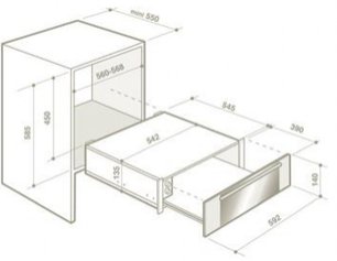 Подогреватель De Dietrich DWD 1114 X фото 2 в Казани и Татарстане