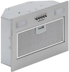 Встраиваемая вытяжка Krona Кейт 400 нержавеющая сталь, кнопочная (Kate 400 Inox PB) фото 2 в Казани и Татарстане