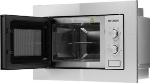 Встраиваемая микроволновая печь Hyundai HBW 2030 IX фото 3 в Казани и Татарстане