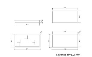 Индукционная варочная панель Barazza 1PLB3IDN рамка под сталь фото 2 в Казани и Татарстане