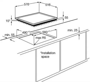 Варочная панель AEG HK654200XB фото 2 в Казани и Татарстане