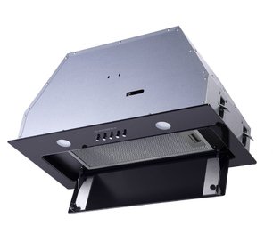 Встраиваемая вытяжка MAUNFELD TRAPEZE 601GG черный фото 2 в Казани и Татарстане