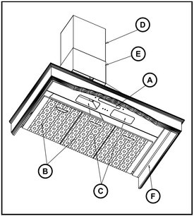 Вытяжка Teka Nubero 60 HP WHITE CREAM фото 3 в Казани и Татарстане