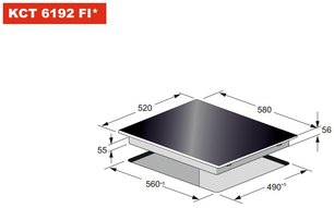 Варочная панель Kaiser KCT 6192 FI ElfEm фото 4 в Казани и Татарстане