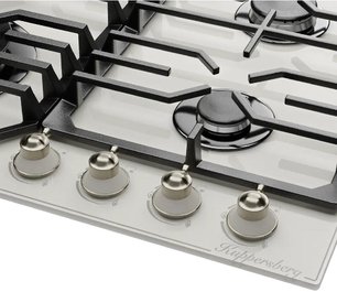 Газовая варочная панель Куперсберг FG 601 W Silver фото 3 в Казани и Татарстане Газовая варочная панель Kuppersberg FG 601 W Silver фото 3 в Казани и Татарстане