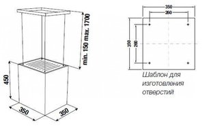 Островная вытяжка Kuppersbusch DI 3800.0 W2 Black Chrome фото 2 в Казани и Татарстане