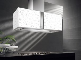 Вытяжка Falmec Mirabilia 97 Alphabet Vetro (800) ECP фото 3 в Казани и Татарстане