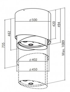 Вытяжка Фабер Pareo (SET) фото 4 в Казани и Татарстане Вытяжка Faber Pareo (SET) фото 4 в Казани и Татарстане