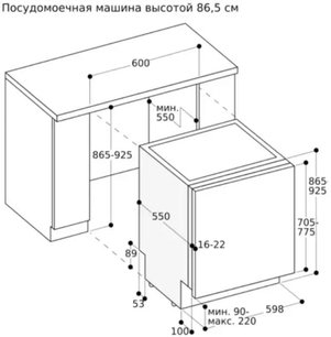 Встраиваемая посудомоечная машина Гаггенау DF261100 фото 4 в Казани и Татарстане Встраиваемая посудомоечная машина Gaggenau DF261100 фото 4 в Казани и Татарстане