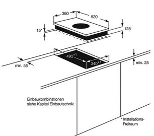 Варочная панель AEG HC451500EB фото 3 в Казани и Татарстане