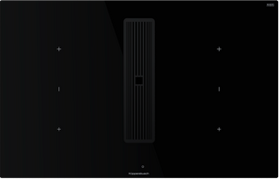 Индукционная варочная панель с вытяжкой Kuppersbusch KMI 8350.0 SR Black Velvet фото в Казани и Татарстане