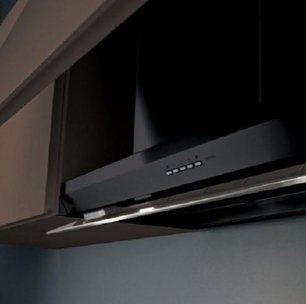 Вытяжка Falmec Design VIRGOLA BLACK 60 (600) фото 2 в Казани и Татарстане