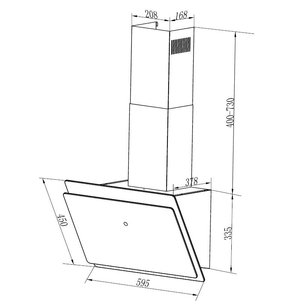 Кухонная вытяжка MAUNFELD Emmy 60 бежевый фото 2 в Казани и Татарстане
