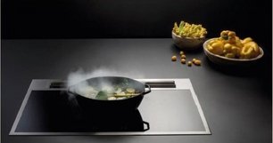 Варочная панель с вытяжкой FALMEC SINTESI 90 INOX (880) фото 4 в Казани и Татарстане Варочная панель с вытяжкой FALMEC SINTESI 90 INOX (880) фото 4 в Казани и Татарстане
