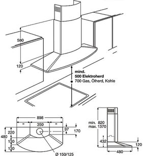 Вытяжка AEG DK9690M фото 2 в Казани и Татарстане