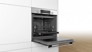Встраиваемый духовой шкаф с функцией добавления пара BOSCH HRG5184S1 фото 4 в Казани и Татарстане