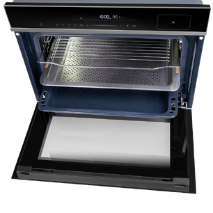 Компактный духовой шкаф с паром Maunfeld MCMO5016STGB фото 4 в Казани и Татарстане