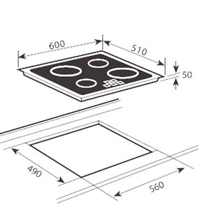 Варочная панель Teka IRF 641 фото 3 в Казани и Татарстане