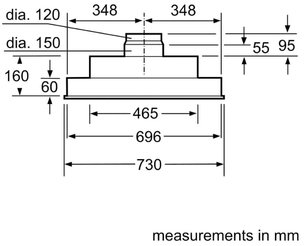 Встраиваемая вытяжка Бош DHL755BL фото 4 в Казани и Татарстане Встраиваемая вытяжка Bosch DHL755BL фото 4 в Казани и Татарстане