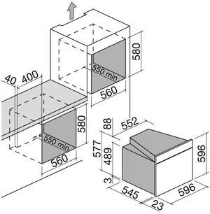 Духовой шкаф Barazza 1FEVTP фото 4 в Казани и Татарстане