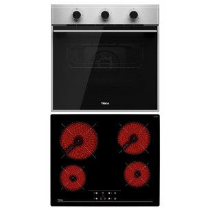 Teka (духовой шкаф HSB 740 G SS + варочная панель TZ 6415 BLACK) фото в Казани и Татарстане