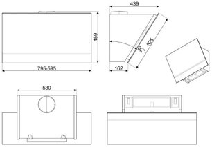 Вытяжка Smeg KV26P фото 2 в Казани и Татарстане