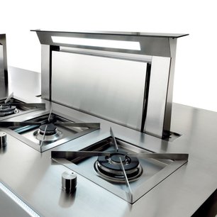 Встраиваемая вытяжка Falmec Down Draft 90 Steel фото 2 в Казани и Татарстане