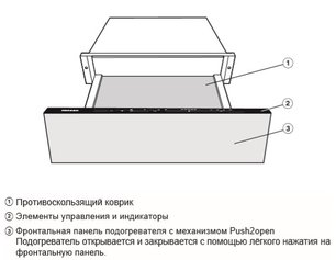 Встраиваемый подогреватель Миле ESW 7110 EDST/CLST фото 3 в Казани и Татарстане Встраиваемый подогреватель Miele ESW 7110 EDST/CLST фото 3 в Казани и Татарстане