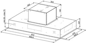 Вытяжка Smeg KSEG90X2 фото 2 в Казани и Татарстане