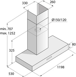 Вытяжка Asko CW4176 S фото 4 в Казани и Татарстане