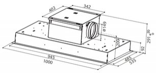 Встраиваемая вытяжка Фабер Heaven Glass Pro WH A 100 фото 2 в Казани и Татарстане Встраиваемая вытяжка Faber Heaven Glass Pro WH A 100 фото 2 в Казани и Татарстане