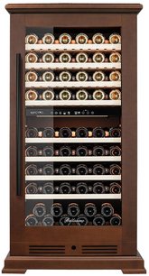 Винный шкаф Мэйвел MV99PRO-KBT2 (Итальянский орех) фото в Казани и Татарстане Винный шкаф Meyvel MV99PRO-KBT2 (Итальянский орех) фото в Казани и Татарстане