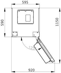 Холодильник Кертинг KNFC 62029 GN фото 4 в Казани и Татарстане Холодильник Korting KNFC 62029 GN фото 4 в Казани и Татарстане