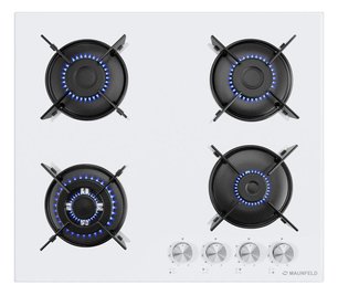 Газовая варочная панель MAUNFELD EGHG.64.13STS-EW фото в Казани и Татарстане Газовая варочная панель MAUNFELD EGHG.64.13STS-EW фото в Казани и Татарстане