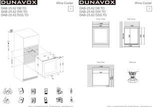 Винный шкаф Дунавокс DAB-25.62DW.TO фото 2 в Казани и Татарстане Винный шкаф Dunavox DAB-25.62DW.TO фото 2 в Казани и Татарстане