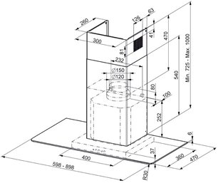 Вытяжка Smeg KFV92DN фото 2 в Казани и Татарстане