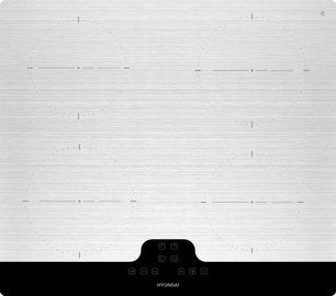 Индукционная варочная панель Hyundai HHI 6772 GR фото 2 в Казани и Татарстане