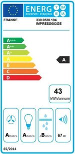 Вытяжка Франке IMPRESS 603 GE фото 3 в Казани и Татарстане Вытяжка Franke IMPRESS 603 GE фото 3 в Казани и Татарстане