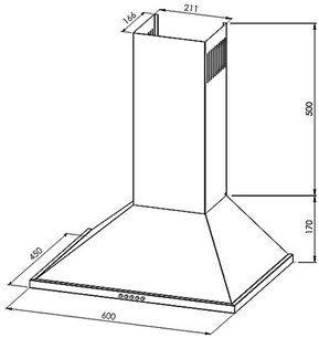Вытяжка Zigmund Shtain K 127.61 B фото 2 в Казани и Татарстане
