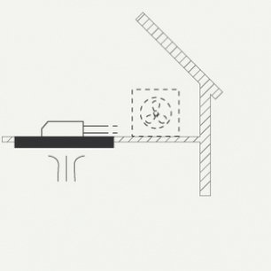 Встраиваемая вытяжка Falmec Skema 120 black фото 4 в Казани и Татарстане