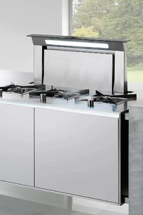 Встраиваемая вытяжка Falmec Down Draft 120 vetro ECP black фото 4 в Казани и Татарстане