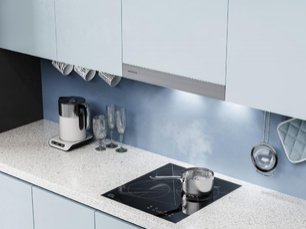 Встраиваемая вытяжка KRONA Kamilla R 600 inox (2 мотора) фото 4 в Казани и Татарстане