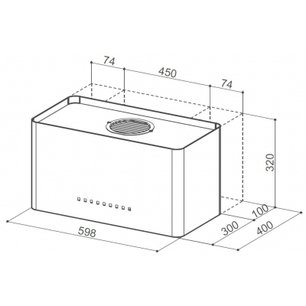 Вытяжка Faber THALIA WH CORIAN F60 фото 3 в Казани и Татарстане