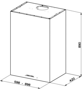 Вытяжка Фабер CUBIA PLUS EV8 X A45 фото 4 в Казани и Татарстане Вытяжка Faber CUBIA PLUS EV8 X A45 фото 4 в Казани и Татарстане