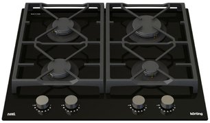 Газовая стеклянная варочная панель Korting HGG 6985 CN FLC фото 2 в Казани и Татарстане